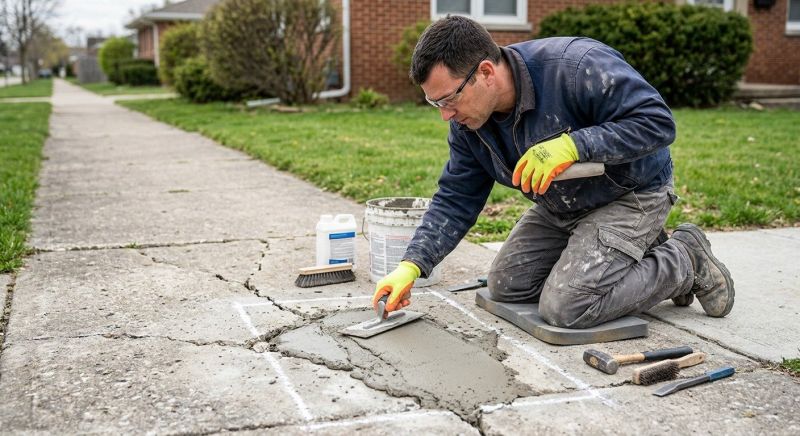 Concrete Apron Repair in West Des Moines, IA