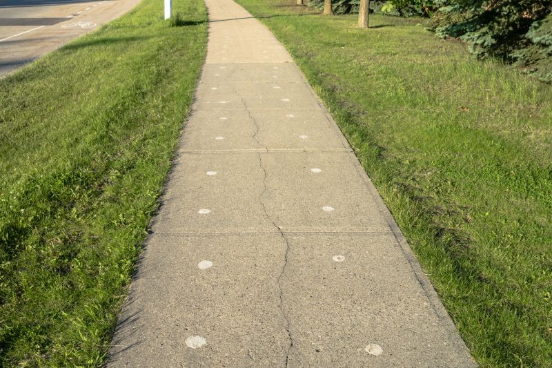 Sidewalk After Grinding