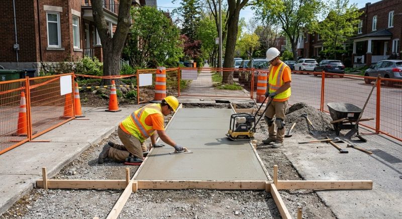 Concrete Sidewalk Grinding